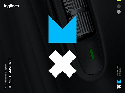 MX brand identity design identity logitech logo minimal mouse mx master 3 playoff rebound technology