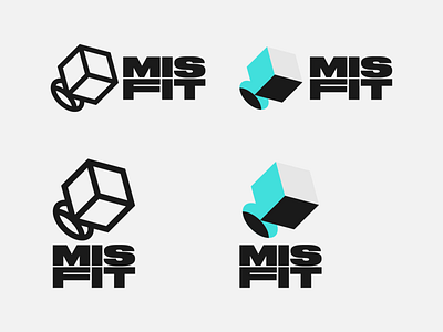 MISFIT branding logo misfit nada no win nope square peg round hole