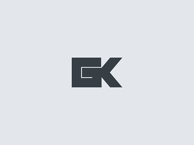 GK brand identity gk identity logo monogram