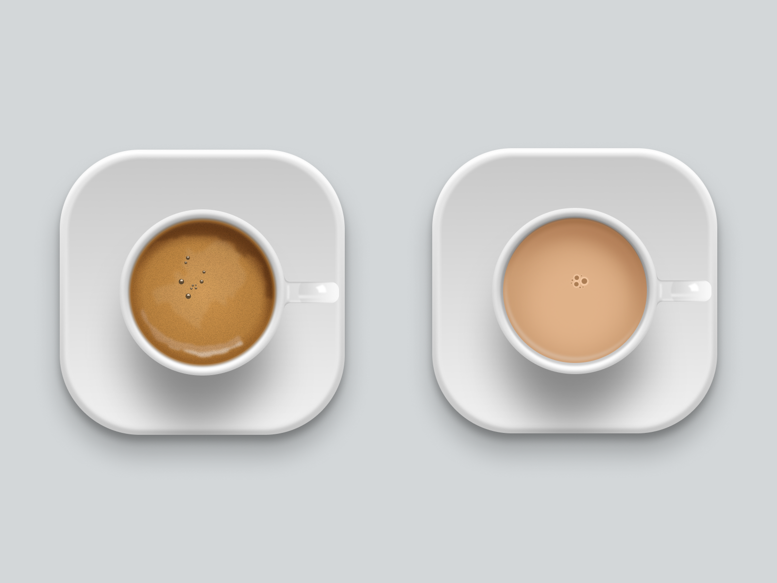 One lump or two by Damian Kidd on Dribbble