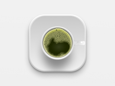 Matcha Green Tea big sur figma icon iconography ios variants vector