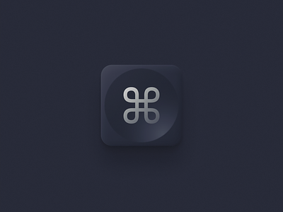 CMD app icon cmd command icon iconography