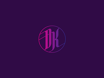 DK dk identity logo self branding