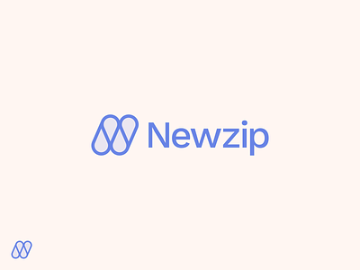 Newzip Logo branding graphic design identity logo