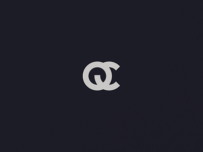 QC identity logo monogram typography