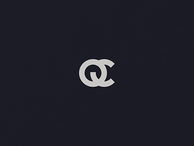 QC identity logo monogram typography