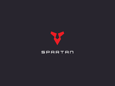 Spartan branding helmet identity logo spartan typography