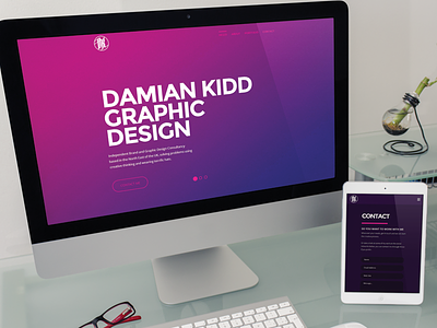 New Website Coming Soon damian kidd graphic design logo design portfolio web design website
