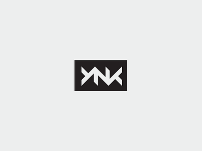 YNK branding experiment identity logo wip