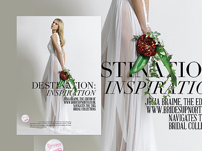 Fashion Editorial bridal editorial magazine type typography unveiled magazine