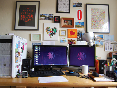 My_______ designer desk desk workspace