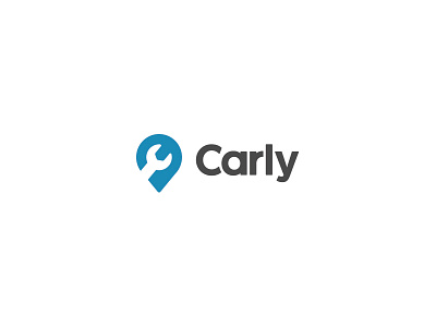 Carly.se branding comparison finder garage identity logo mechanic sweden wip