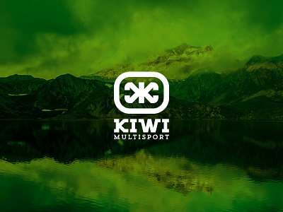 KIWI Multisport branding identity k kiwi logo logomark new zealand sport sports triathlon