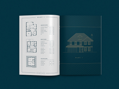 Property Brochure brochure building floorplans housing illustration property