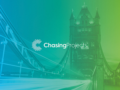Chasing Projects branding c dna educating employment identity logo