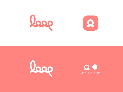 loop WIP branding events identity in the loop logo loop