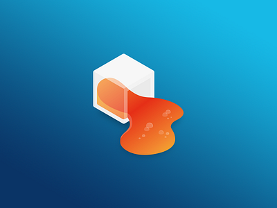 moltin - 404 404 cube ecommerce gradient icon