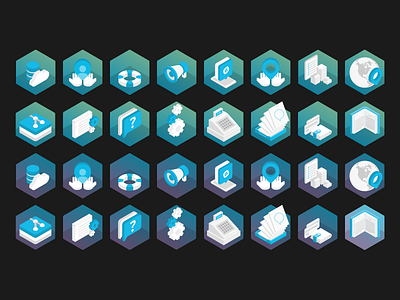 Hexicons ecommerce features hex hexagons iconography icons moltin product