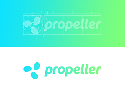 Propeller branding identity logo logo design logo mark propeller spin visual