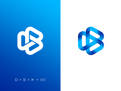 Play WIP branding database identity logo monogram movie play