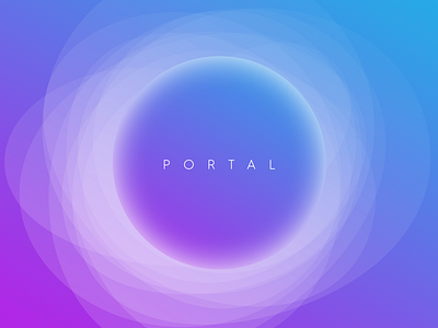 P O R T A L api colourful ecommerce gradient marketing moltin portal product web