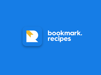 bookmark.recipes app bookmark branding cooking identity logo r recipes website
