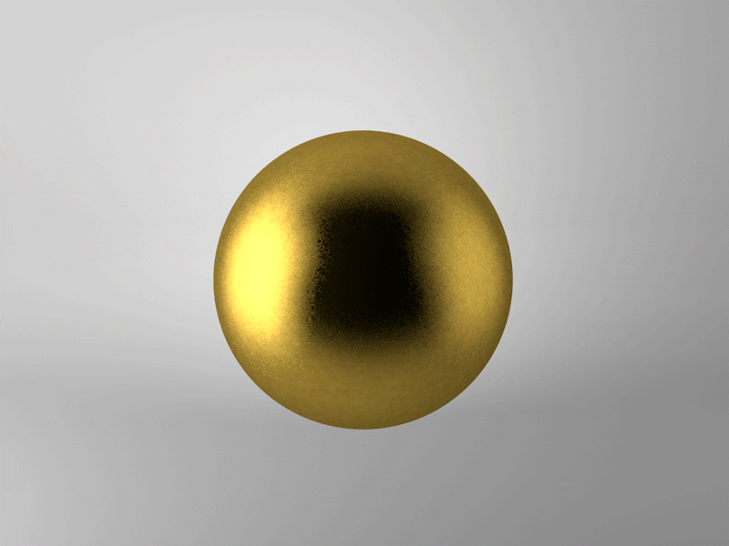 Golden Ball 3d c4d cgi gold liquid motion