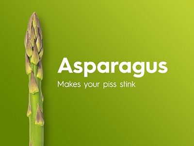 Honest Asparagus asparagus gradient product