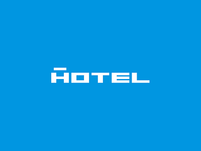 HOTEL bed branding hotel identity logo rebound