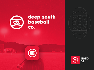 Logo Wave baseball branding creative creative south identity logo