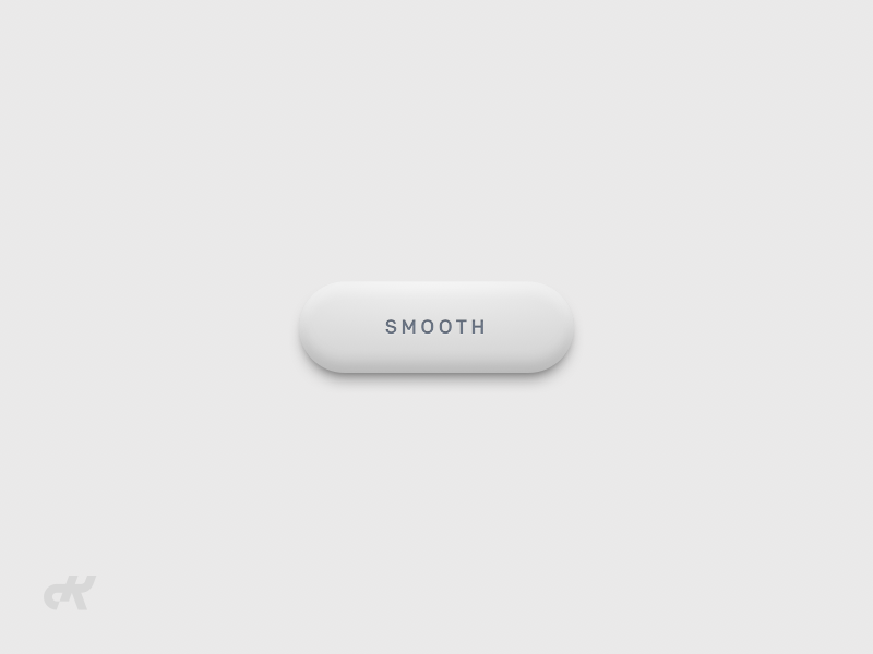 S M O O T H smooth skeuomorphic ui shadow box shadow buttons