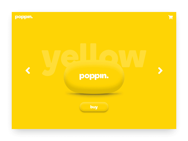 POP colourful ecommerce erasers poppin principle sketch skeuomorphic