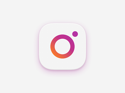 Instagram camera gradient icon iconography instagram photo
