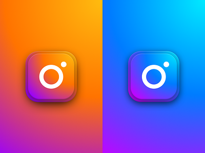 Instacandy camera gradient icon iconography instagram photo