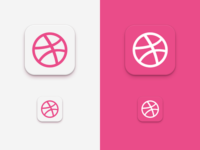 Dribbble Icons app icon dribbble icons