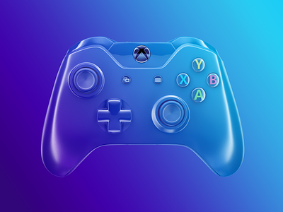Xbox - Custom Controller controller gamer gaming gradient livery microsoft skin xbox xbox360 xboxone