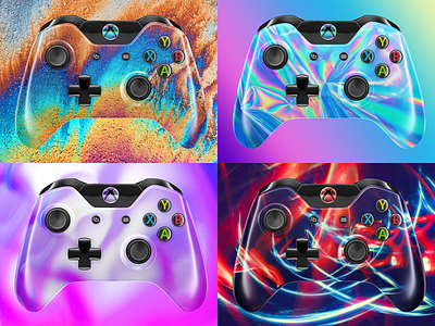 xbox controller designs themes templates and downloadable graphic elements on dribbble