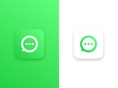 WhatsApp Icon app icon branding gradient icon icongraphy identity messaging messaging app whatsapp