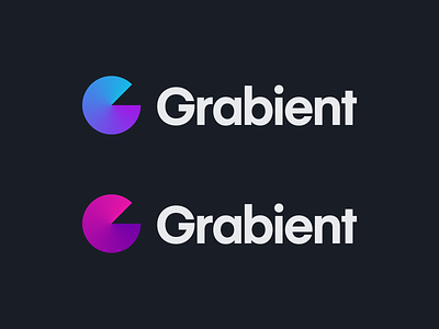Grabient branding grabient gradient identity logo