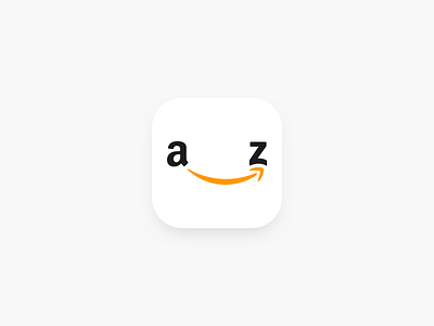 Amazon app app icon branding icon icongraphy identity