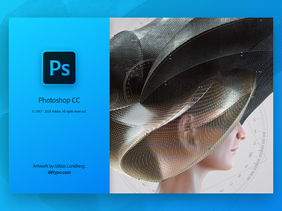 Photoshop Splash adobe app icon creative cloud icon iconography photoshop ui user inteface