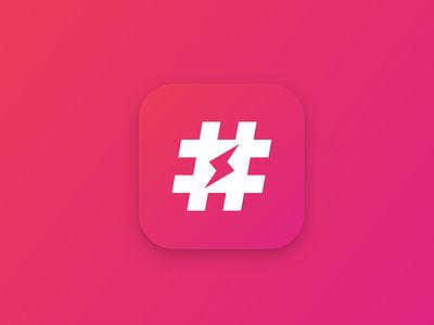 Jetpack hashtag hashtags icon icongraphy instagram jetpack jetpack app lightning redesign