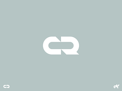 CR branding identity logo logo mark monogram