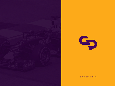 GP branding gp grand prix identity logo monogram racing