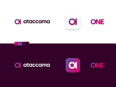 ataccama a ai ataccama binary branding data data analysis gradient identity letter a logo logo design monogram platform product rebrand