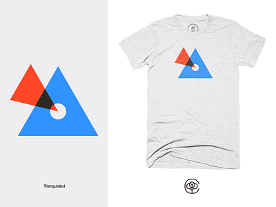 Triangulated apparel apparel design geometric tshirt tshirt design