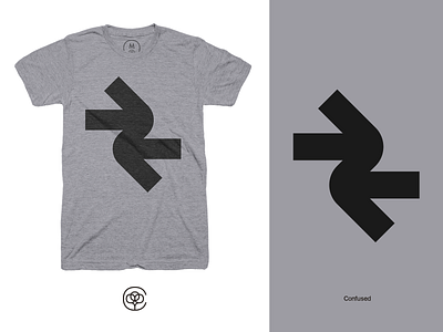 Confused T-Shirt apparel apparel design arrows cotton bureau cottonbureau geometric minimal minimalistic simple t shirt design tshirt tshirt design