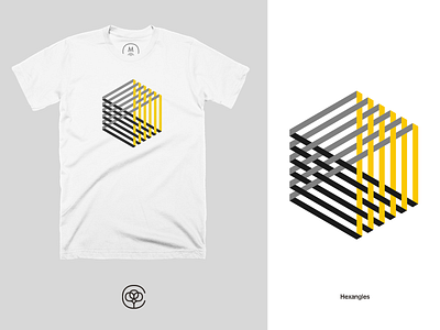 Hexangle T-Shirt apparel apparel design cotton bureau geometric hexagon tshirt tshirt design