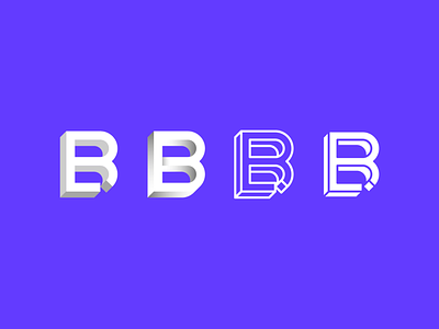 bbbb branding identity logo logo design minimal monogram