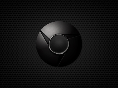 Black Chrome Revisit app app icon chrome chrome icon google icon